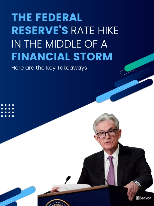 The Federal Reserve's Rate Hike in the Middle of a Financial Storm